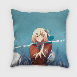 Подушка квадратная Sweet Chisato Nishikigi - Lycoris Recoil