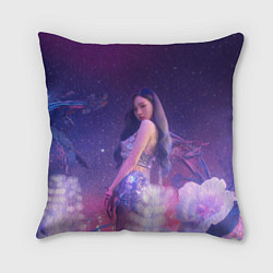 Подушка квадратная Karina art - Aespa, цвет: 3D-принт