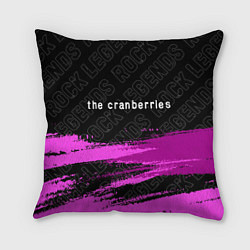 Подушка квадратная The Cranberries rock legends: символ сверху