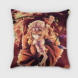 Подушка квадратная Touhou Project Фландр Scarlet, цвет: 3D-принт