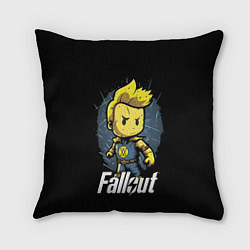 Подушка квадратная Fallout boy, цвет: 3D-принт