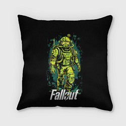 Подушка квадратная Fallout poster game, цвет: 3D-принт