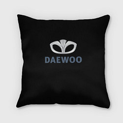 Подушка квадратная Daewoo sport auto, цвет: 3D-принт