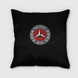 Подушка квадратная Mercedes auto sport car, цвет: 3D-принт