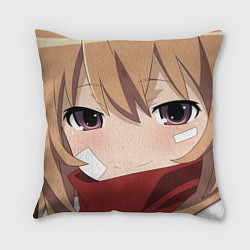 Подушка квадратная Toradora Тайга Айсака, цвет: 3D-принт