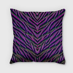 Подушка квадратная Mirror abstraction - neural network, цвет: 3D-принт