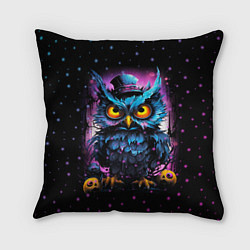 Подушка квадратная Magic owl, цвет: 3D-принт