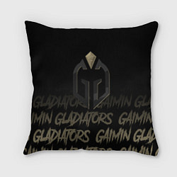 Подушка квадратная Gaimin Gladiators style, цвет: 3D-принт