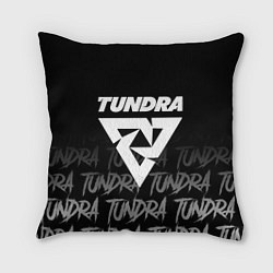 Подушка квадратная Tundra style, цвет: 3D-принт