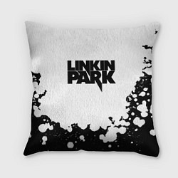 Подушка квадратная Linkin park black album, цвет: 3D-принт