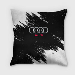 Подушка квадратная AUDI sport краски, цвет: 3D-принт