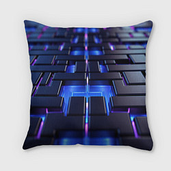 Подушка квадратная Плиты абстракции