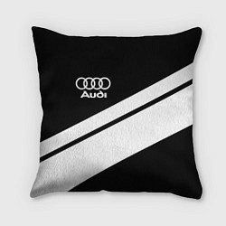 Подушка квадратная Audi sport line, цвет: 3D-принт