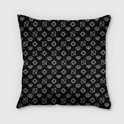 Подушка квадратная Sessanta Nove pattern, цвет: 3D-принт