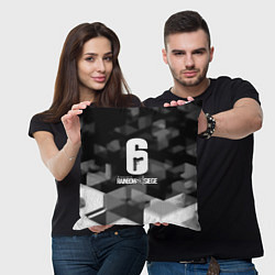 Подушка квадратная Rainbow six cybersport, цвет: 3D-принт — фото 2