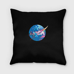 Подушка квадратная NASA true space star, цвет: 3D-принт