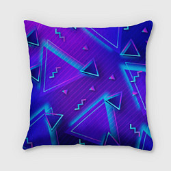 Подушка квадратная Neon Pattern colored