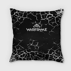 Подушка квадратная Warframe трещины краски, цвет: 3D-принт