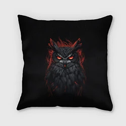 Подушка квадратная Evil owl, цвет: 3D-принт
