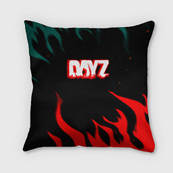 Подушка квадратная Dayz flame, цвет: 3D-принт