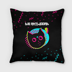 Подушка квадратная Die Antwoord - rock star cat, цвет: 3D-принт