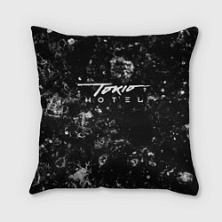Подушка квадратная Tokio Hotel black ice