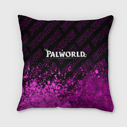 Подушка квадратная Palworld pro gaming посередине, цвет: 3D-принт