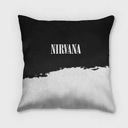 Подушка квадратная Nirvana текстура, цвет: 3D-принт