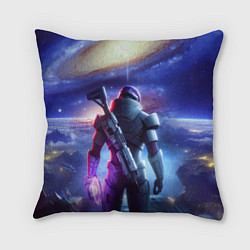 Подушка квадратная Mass Effect - andromeda ai art, цвет: 3D-принт