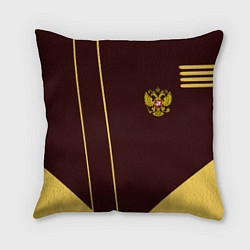 Подушка квадратная Россия спорт стиль ссср, цвет: 3D-принт