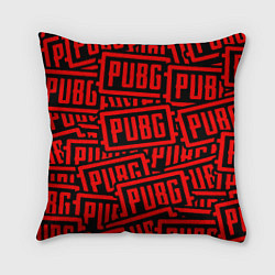 Подушка квадратная PUBG pattern games, цвет: 3D-принт