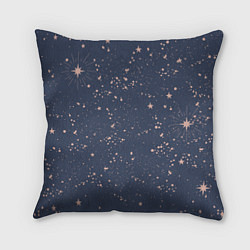 Подушка квадратная Космическое поле звёзд, цвет: 3D-принт