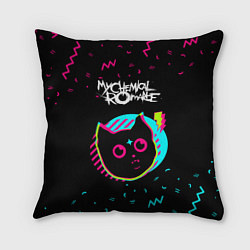 Подушка квадратная My Chemical Romance - rock star cat, цвет: 3D-принт