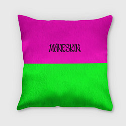 Подушка квадратная Maneskin rock, цвет: 3D-принт