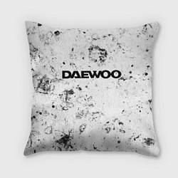 Подушка квадратная Daewoo dirty ice, цвет: 3D-принт