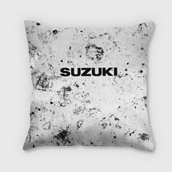 Подушка квадратная Suzuki dirty ice, цвет: 3D-принт