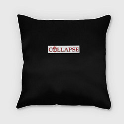 Подушка квадратная Collapse, цвет: 3D-принт