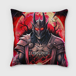 Подушка квадратная Elden Ring персонаж темный рыцарь, цвет: 3D-принт