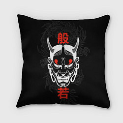 Подушка квадратная Японский демон Хання