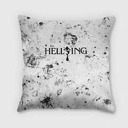 Подушка квадратная Hellsing dirty ice, цвет: 3D-принт