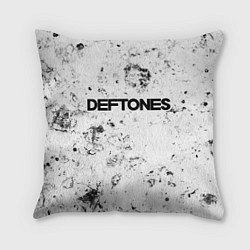 Подушка квадратная Deftones dirty ice, цвет: 3D-принт