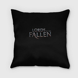 Подушка квадратная Lord of the fallen logo, цвет: 3D-принт