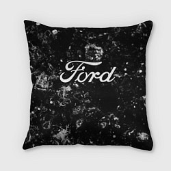 Подушка квадратная Ford black ice