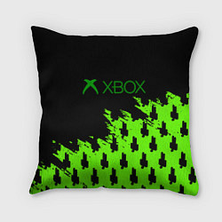 Подушка квадратная Billie Eilish x Xbox, цвет: 3D-принт