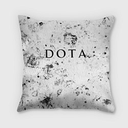 Подушка квадратная Dota dirty ice, цвет: 3D-принт