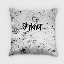 Подушка квадратная Slipknot dirty ice, цвет: 3D-принт