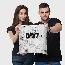 Подушка квадратная DayZ dirty ice, цвет: 3D-принт — фото 2