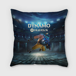 Подушка квадратная Deadlock Динамо, цвет: 3D-принт