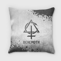 Подушка квадратная Behemoth - white gradient, цвет: 3D-принт