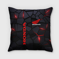 Подушка квадратная Honda - плиты, цвет: 3D-принт
